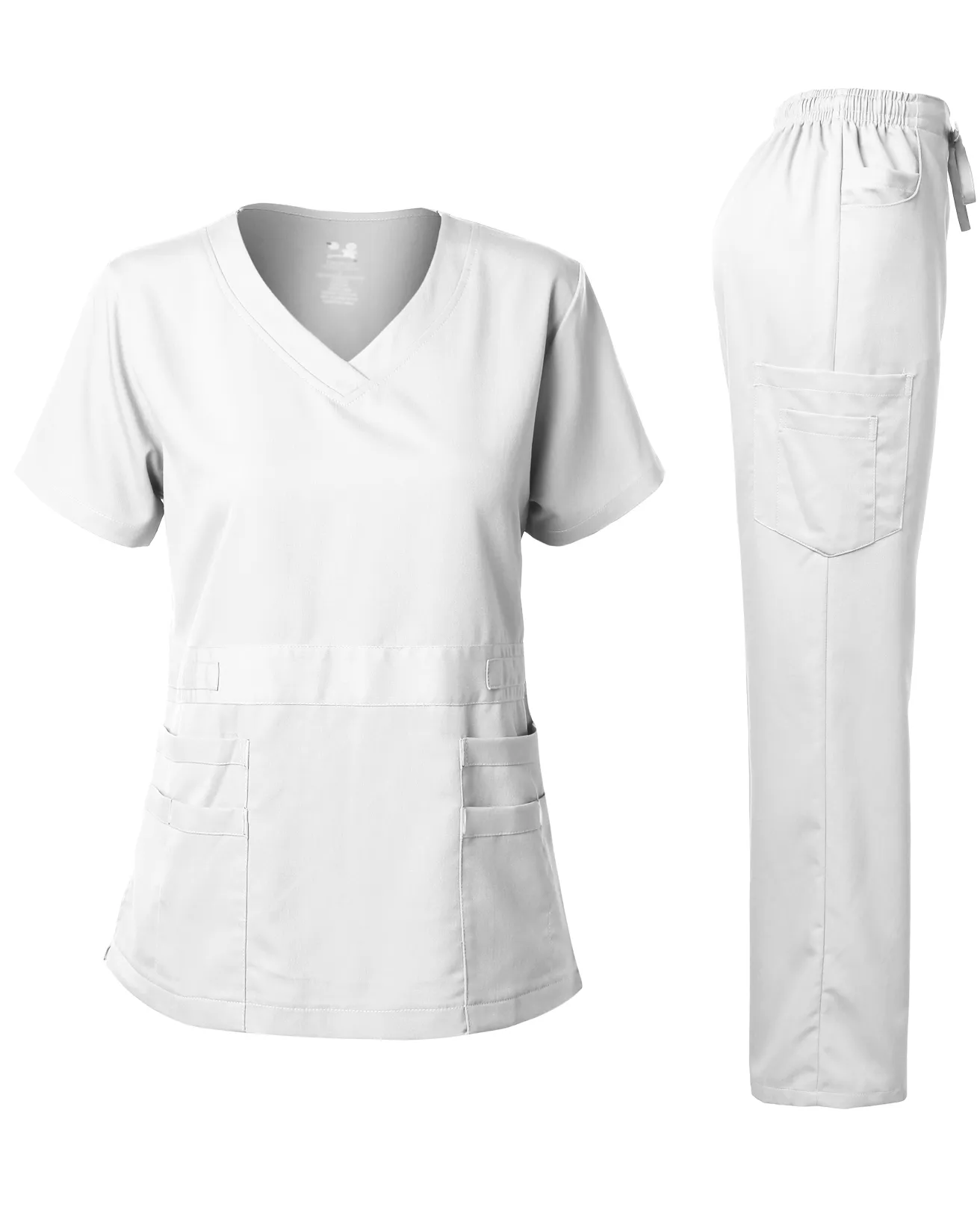 Natural Stretch Women's V-Neck Scrub Sets [NS2100]