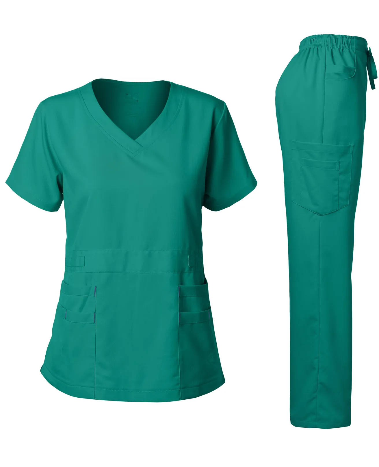 Natural Stretch Women's V-Neck Scrub Sets [NS2100]