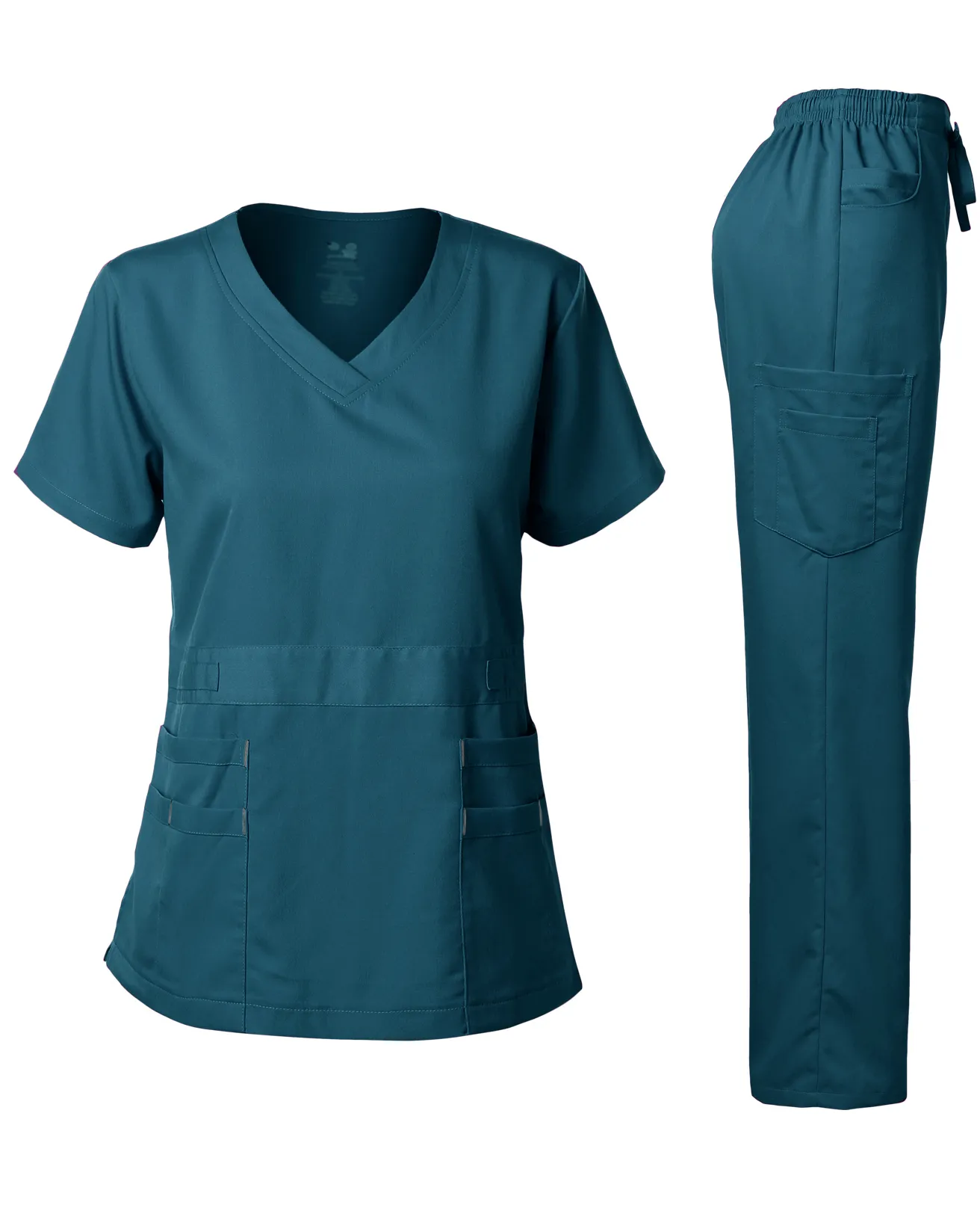 Natural Stretch Women's V-Neck Scrub Sets [NS2100]