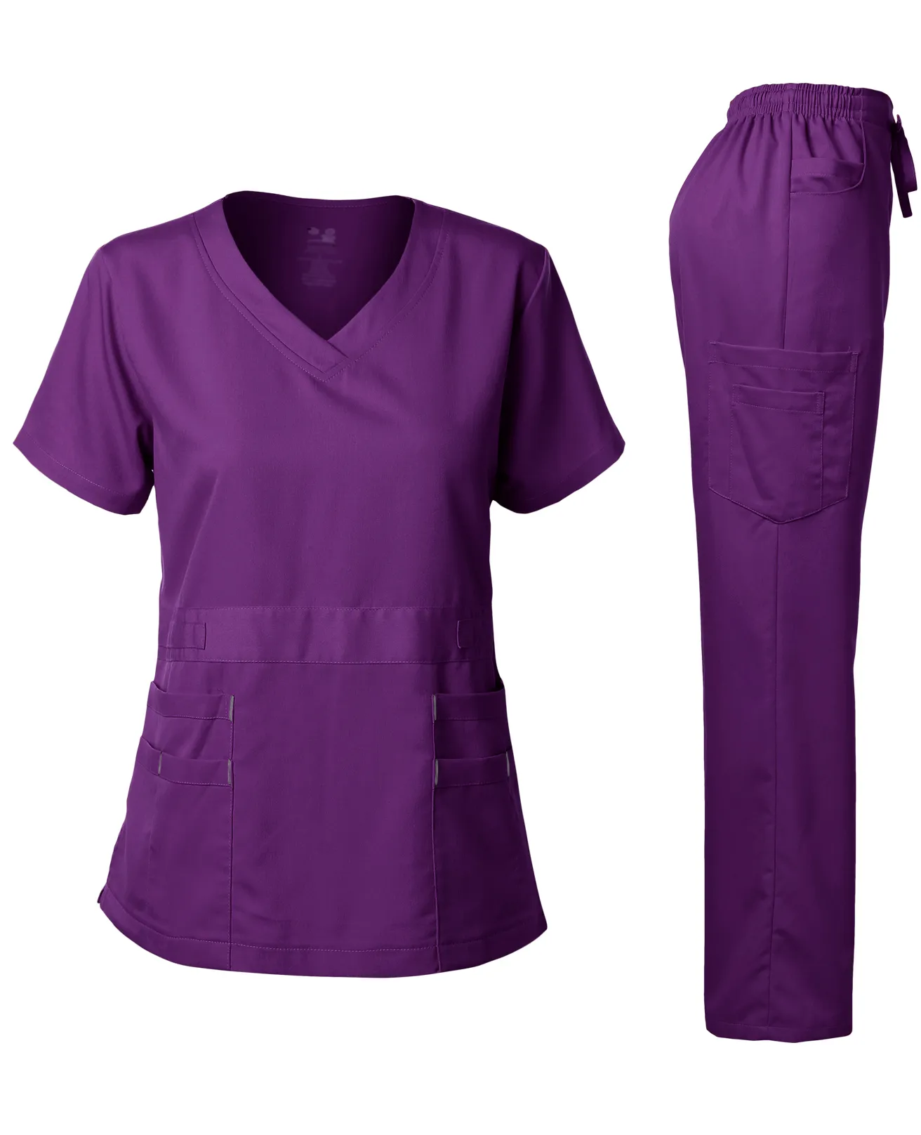 Natural Stretch Women's V-Neck Scrub Sets [NS2100]