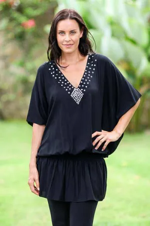 NEW 'Divinely Feminine' Butterfly Sleeve Knit Tunic
