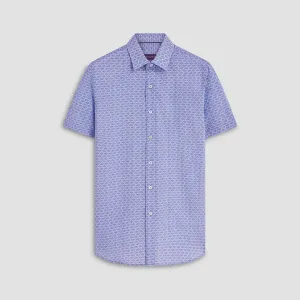 Orson Fish Print Short Sleeve Shirt