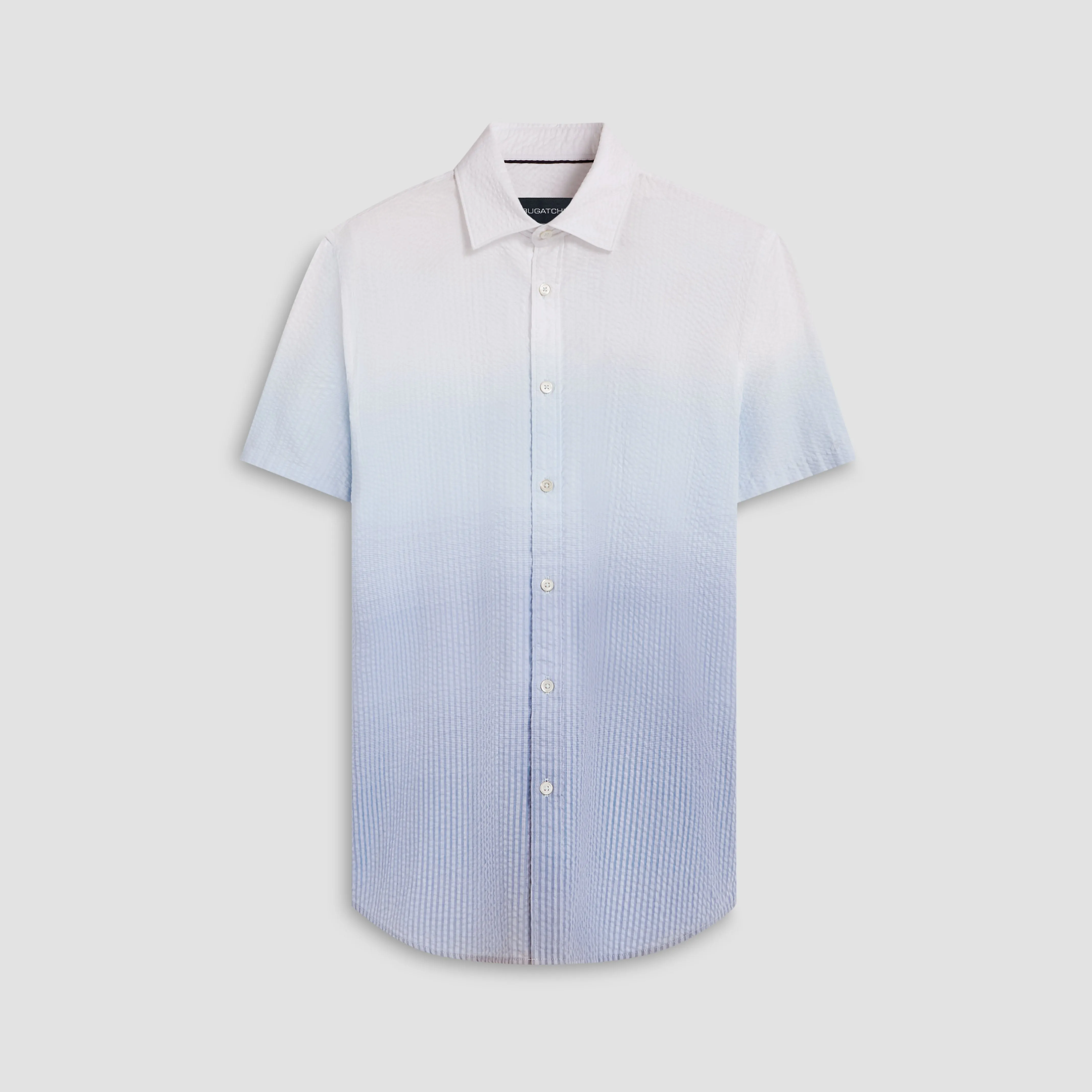 Orson Ombre Seersucker Short Sleeve Shirt