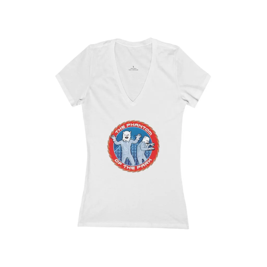 Phantom Wolfmen- Women's V-Neck Tee