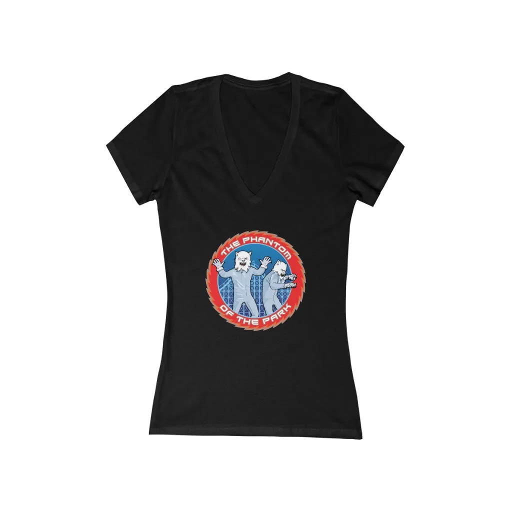 Phantom Wolfmen- Women's V-Neck Tee