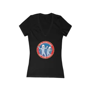 Phantom Wolfmen- Women's V-Neck Tee