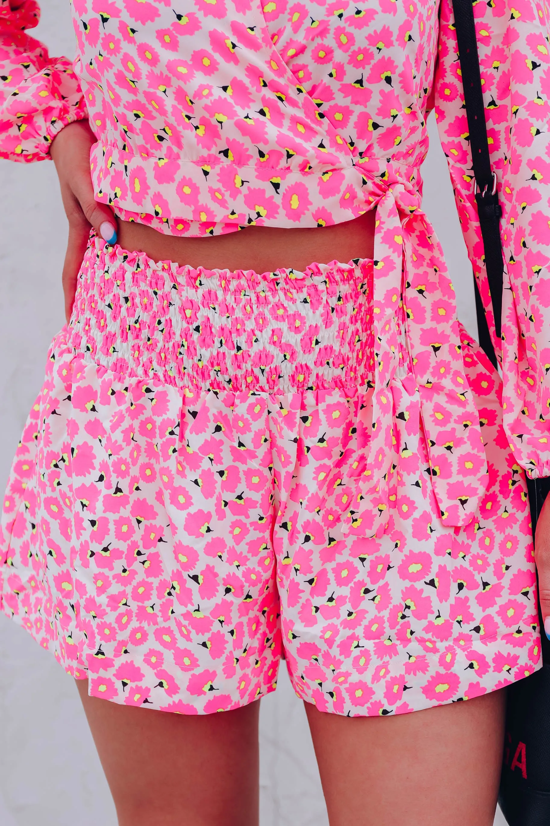 Pocket Full Of Posies Smocked Shorts