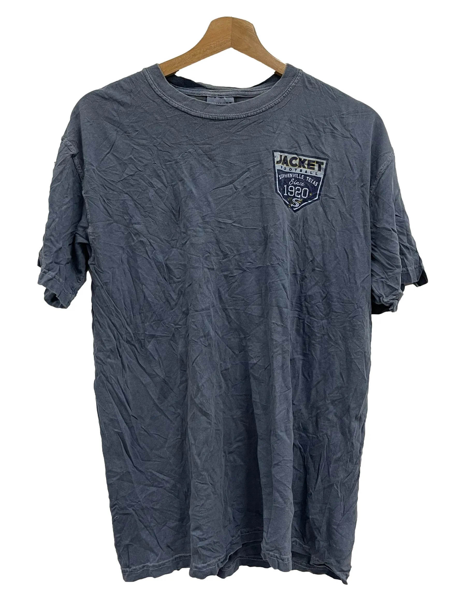 Powder Blue Crewneck Graphic Tee