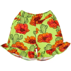 Prickly Pear Frilled Sweat Shorts - 2 Left Size 3-5 & 9-11 years