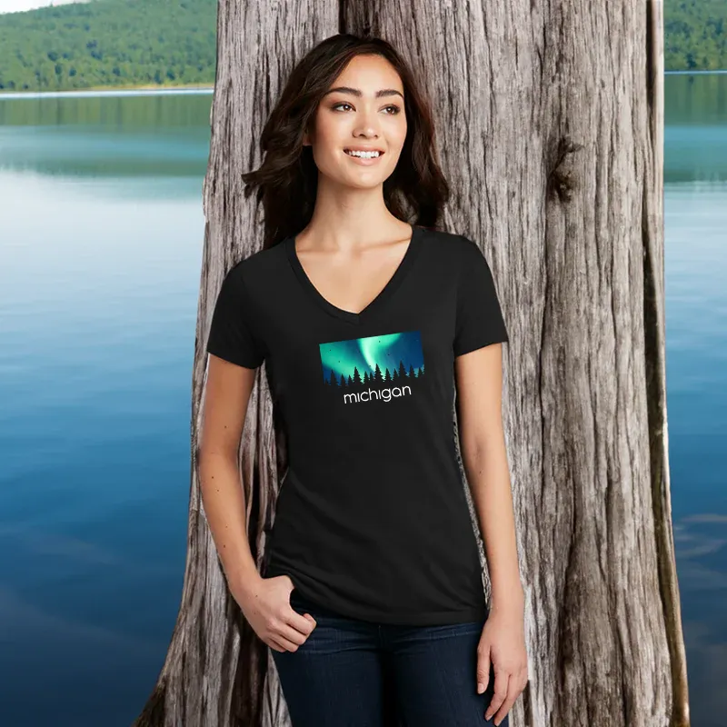 "Northern Sky" Women's V-Neck