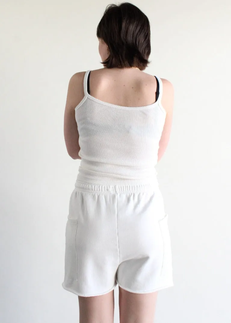 RCYCLD Sweat Short with Lace and Thermal Pocket