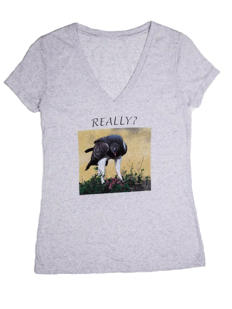 REALLY? V-NECK TEE
