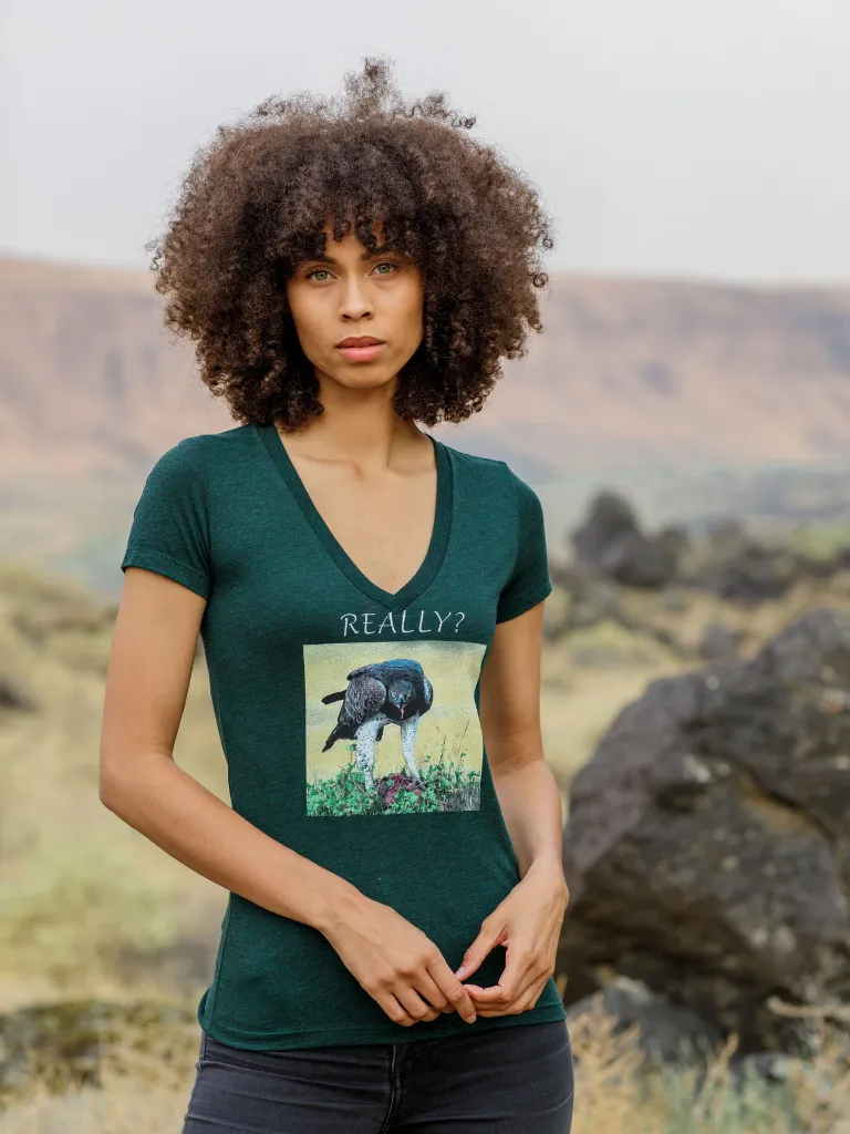 REALLY? V-NECK TEE
