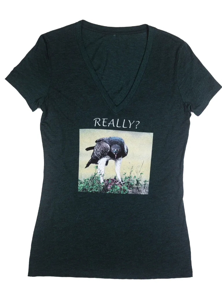 REALLY? V-NECK TEE