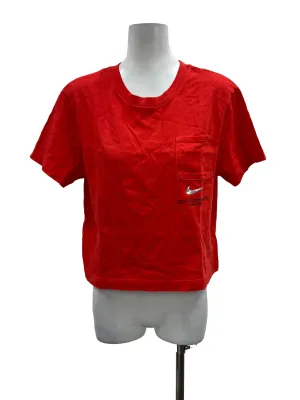 Red Crop Top