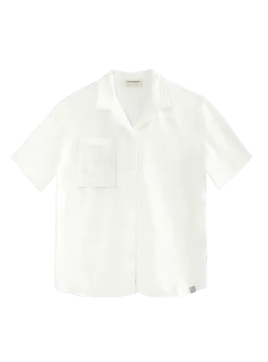 Resort Shirt (Seersucker Pearl)