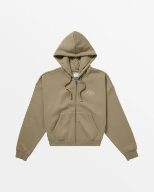 RVCA Womens Court Zip Hoodie