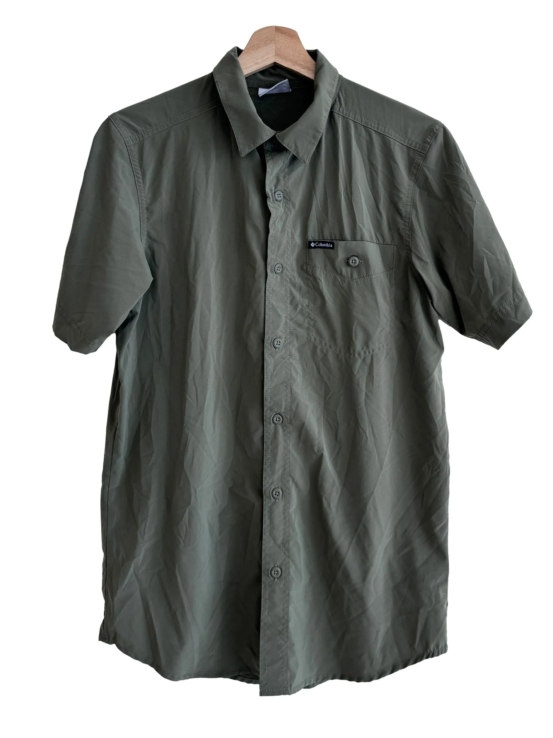 Sage Green Collared Shirt