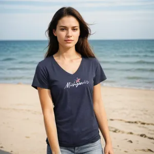 SALE "Flag Michigander" Women's V-Neck