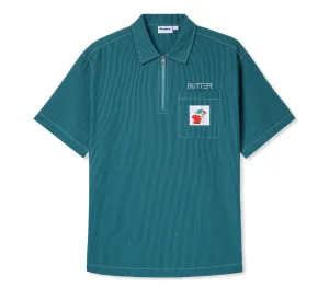 SEERSUCKER ZIP SHIRT