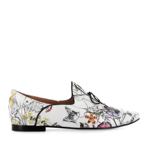 SOMMER - WHITE FLORAL BLACK MULTI