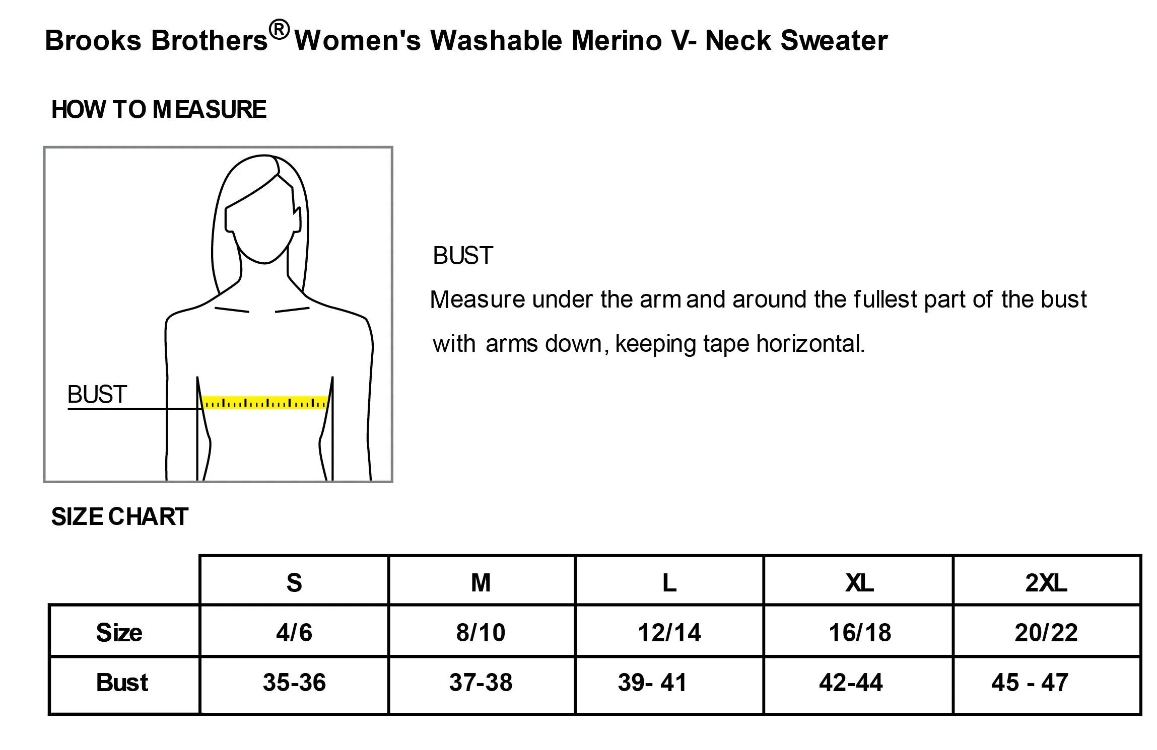 The Citadel, Spike, Brooks Brothers ® Women’s Washable Merino V-Neck Sweater