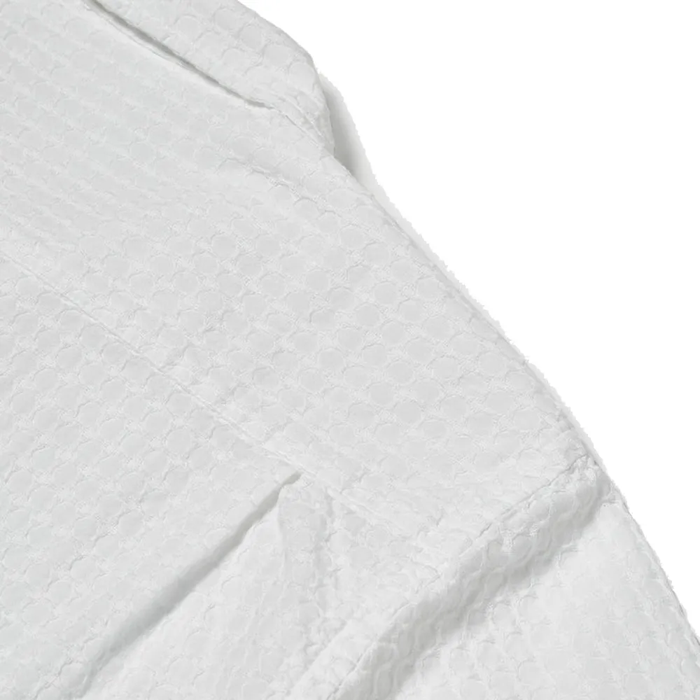 Universal Works Delos Cotton Camp Shirt White