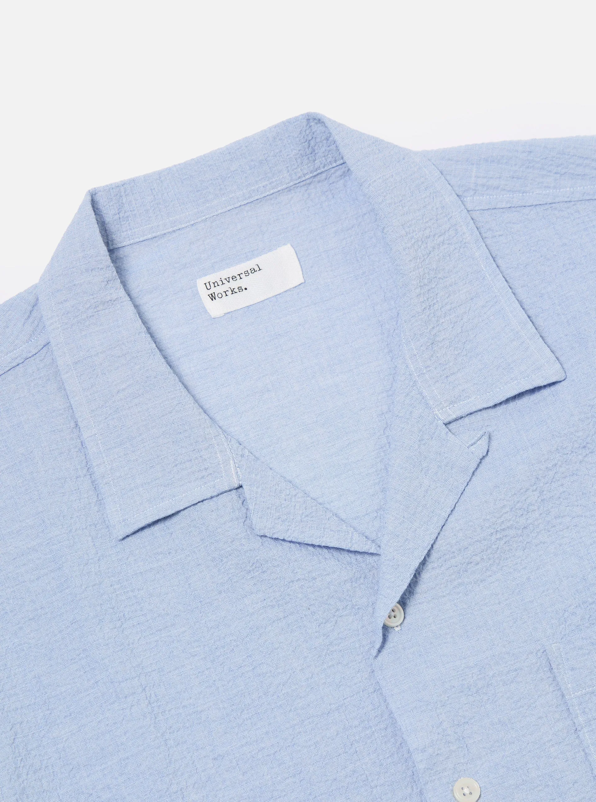Universal Works - Road Shirt - Pale Blue