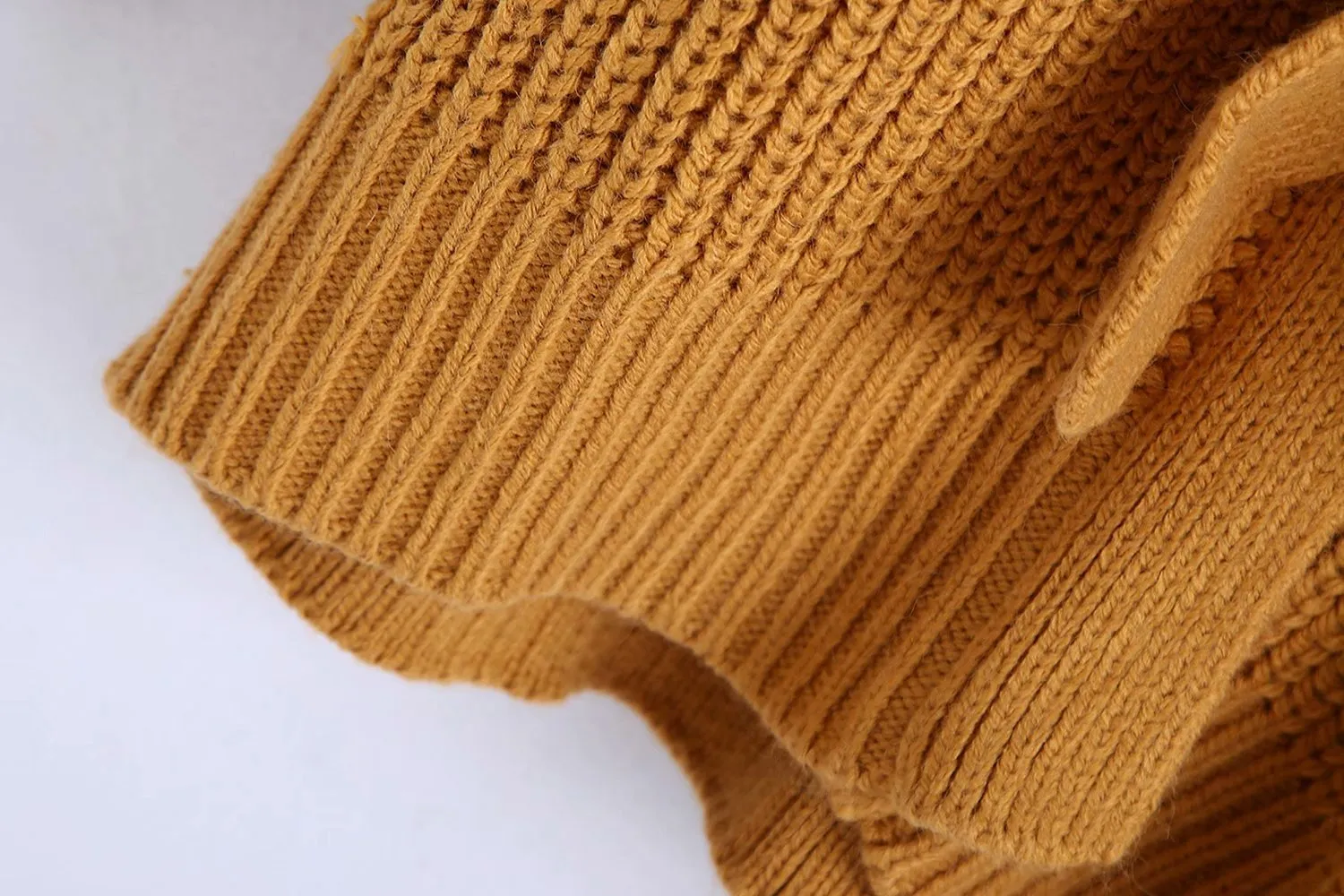 V-neck Knit Lace-up Tie-Back Cardigans
