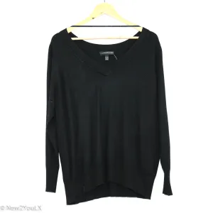 V-Neck Knit Sweater (Lane Bryant)