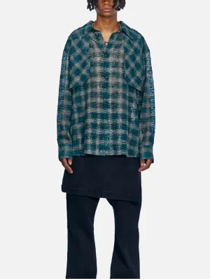 Wasser Sheer Checked Shirts