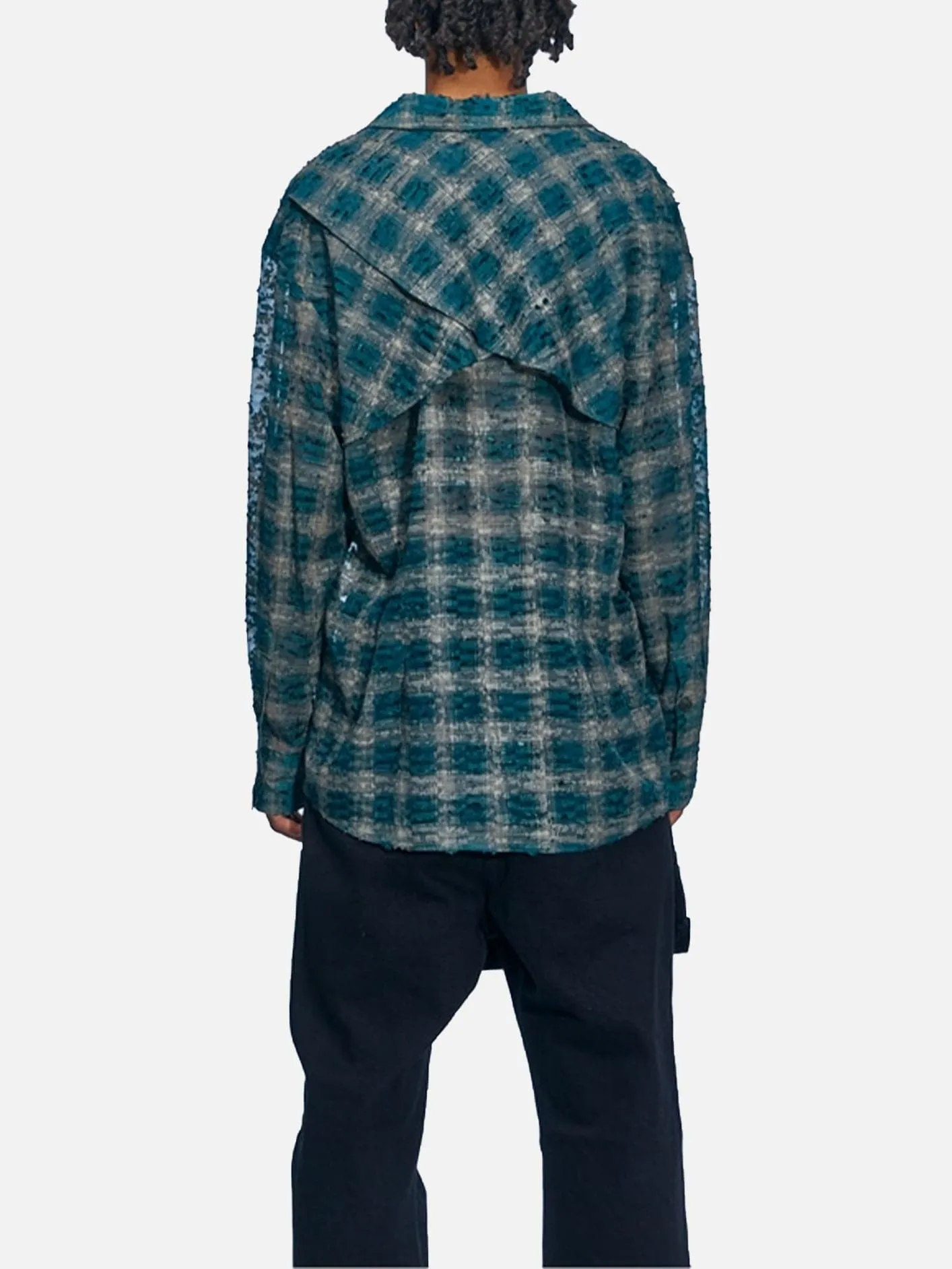 Wasser Sheer Checked Shirts