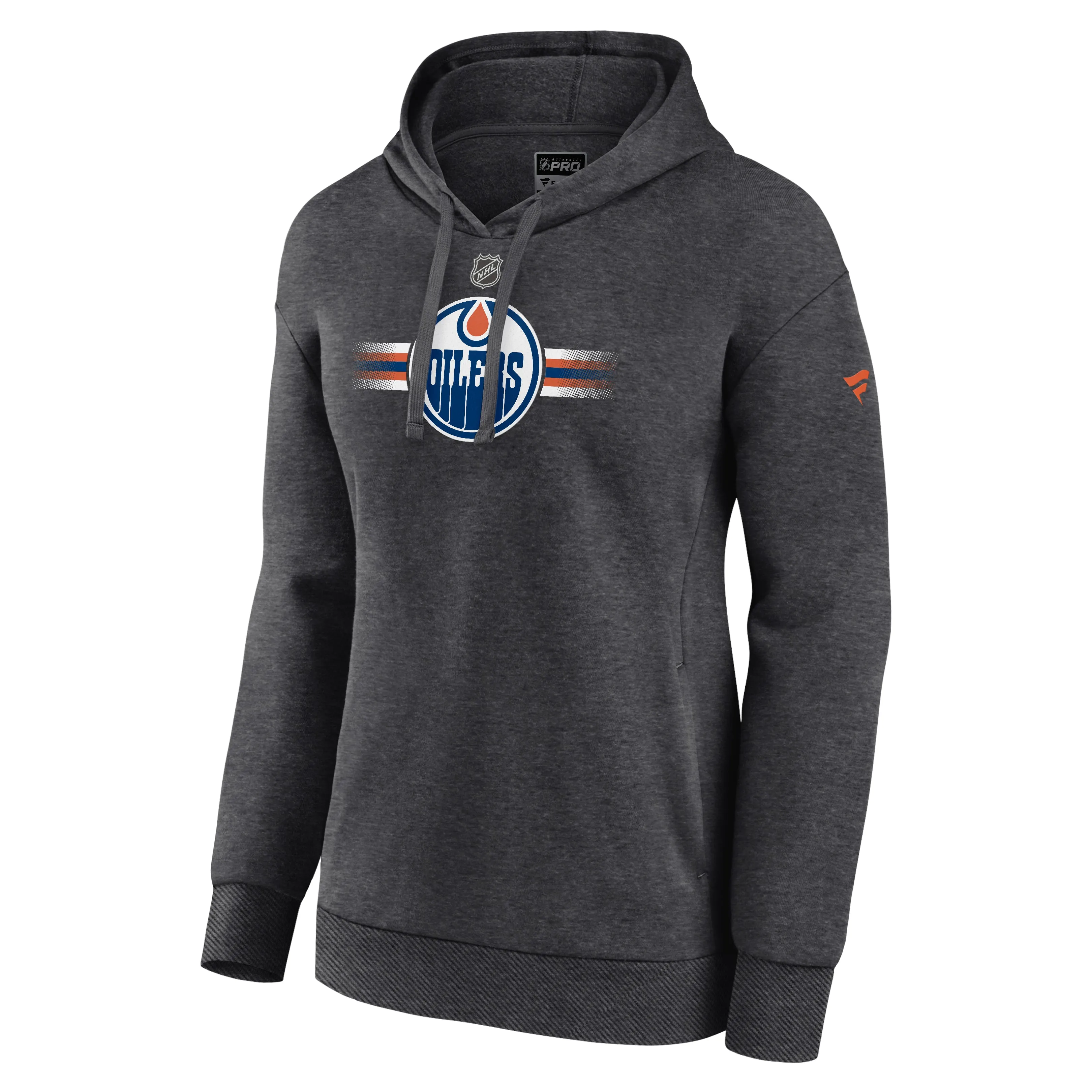Women's Rink V-Neck Hoodie- Edmonton Oilers