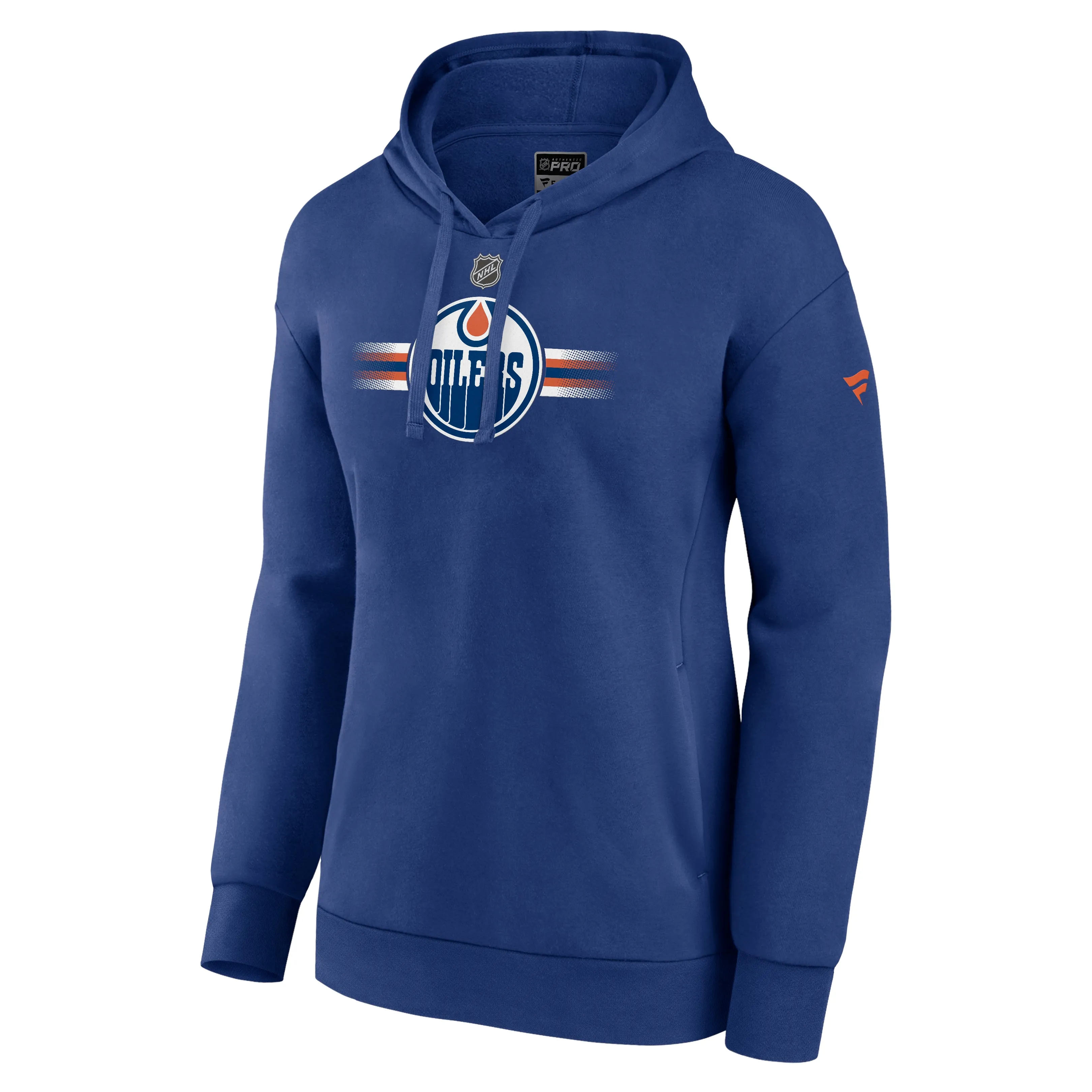 Women's Rink V-Neck Hoodie- Edmonton Oilers