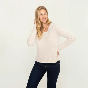 Women's V Neck Sweater
