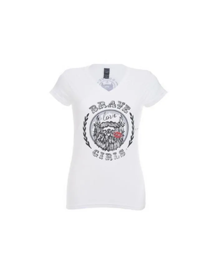 Women's V-Neck | White